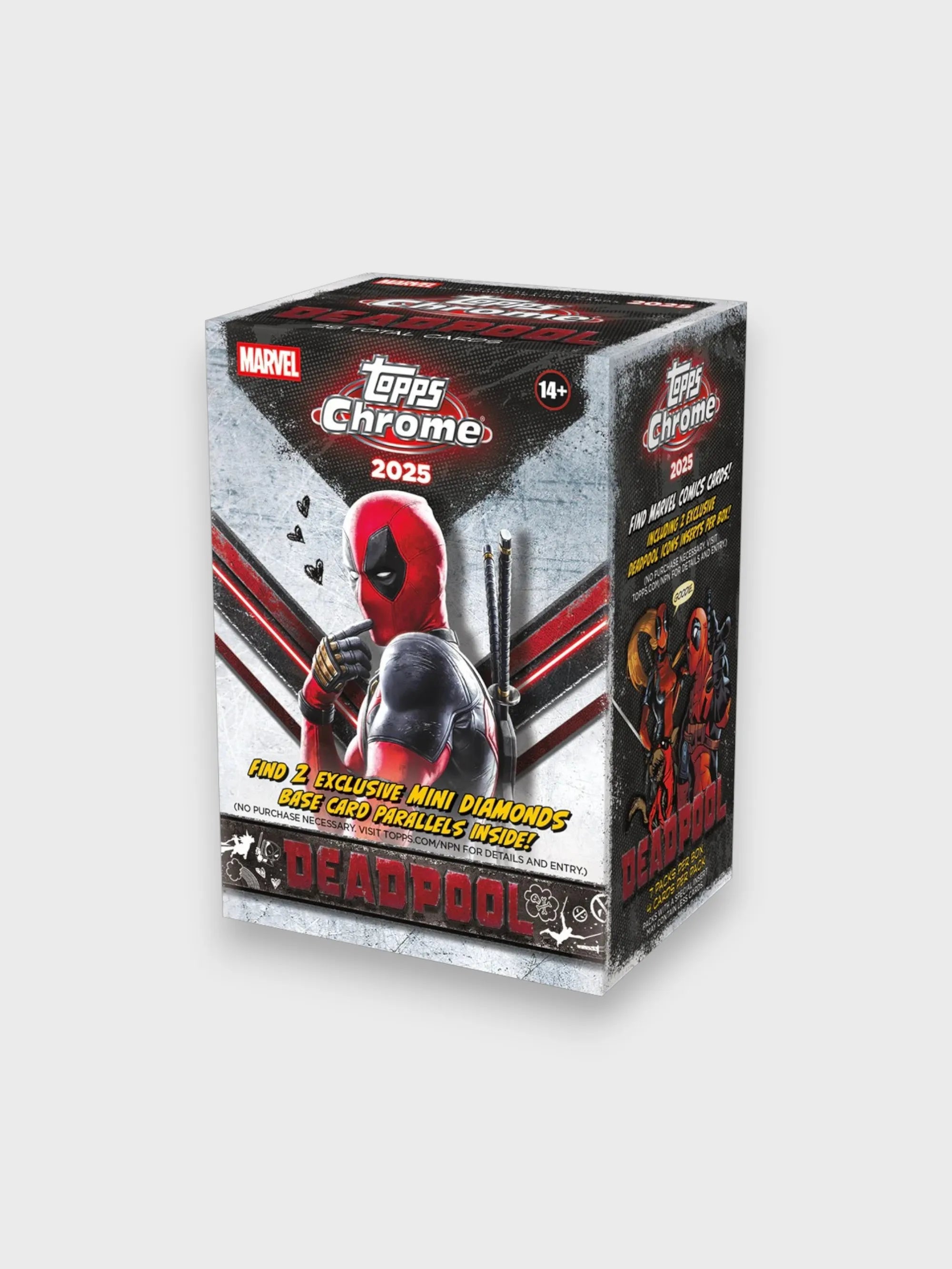 2025 Topps Chrome Deadpool Value Box | Ryan Reynolds Autos | DIOIB