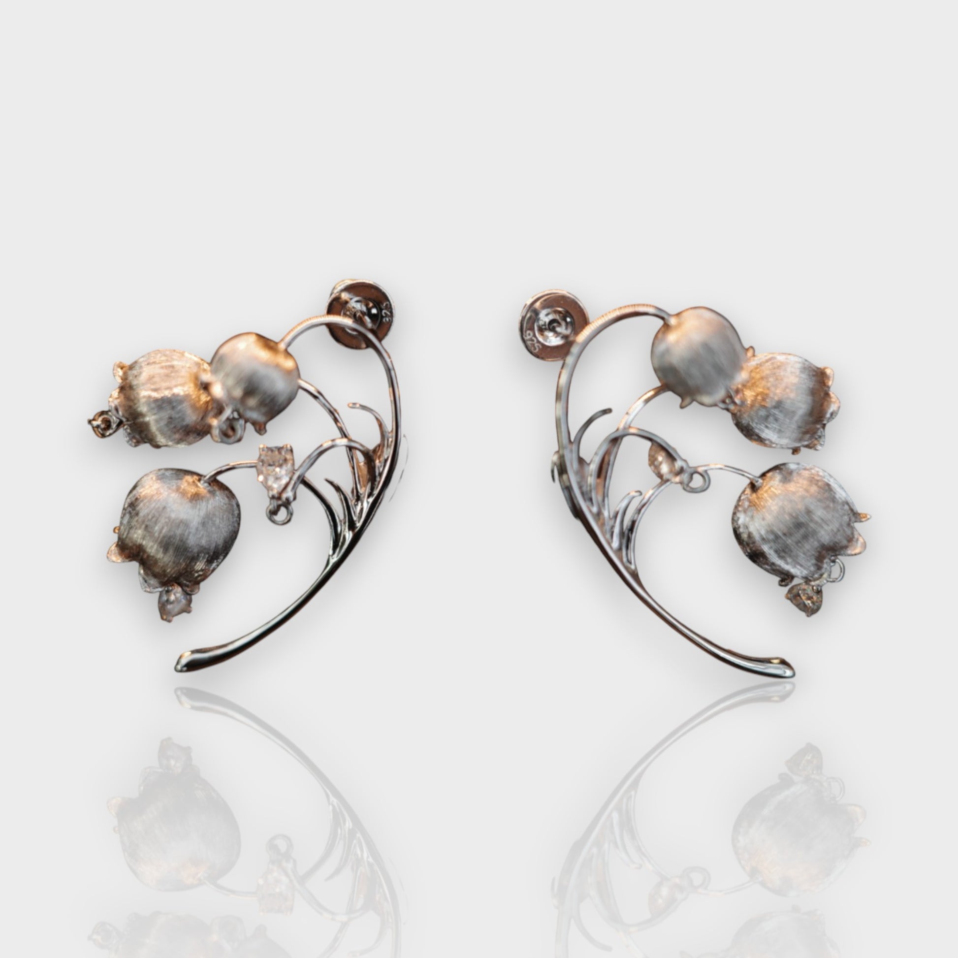 Koinjewerly-Raindrop Suzuran Earrings