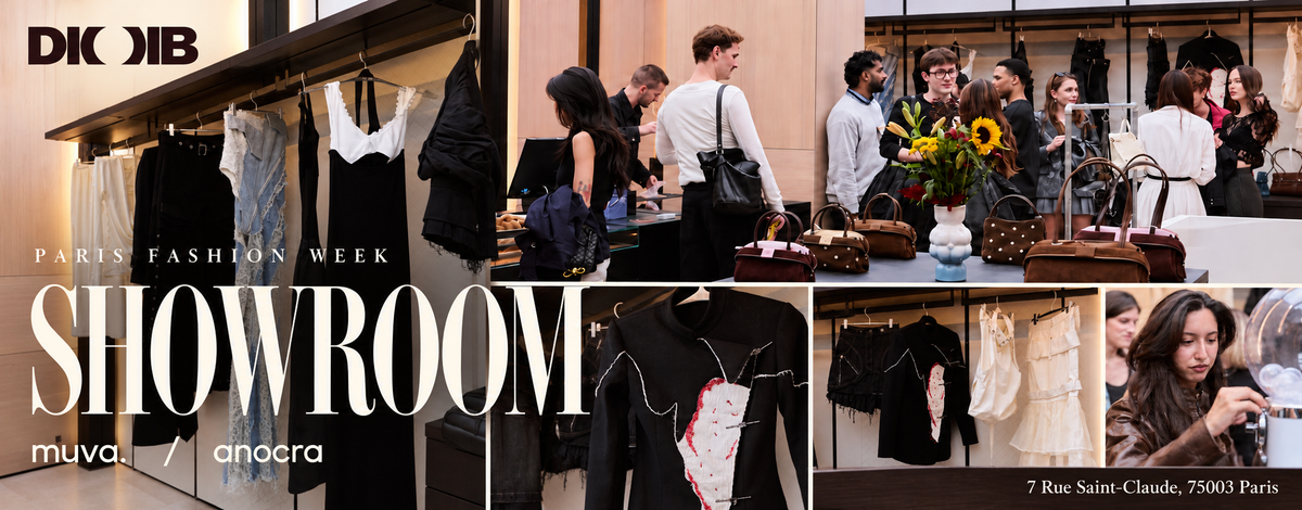 Retour sur le showroom DIOIB avec MUVA. et anocra