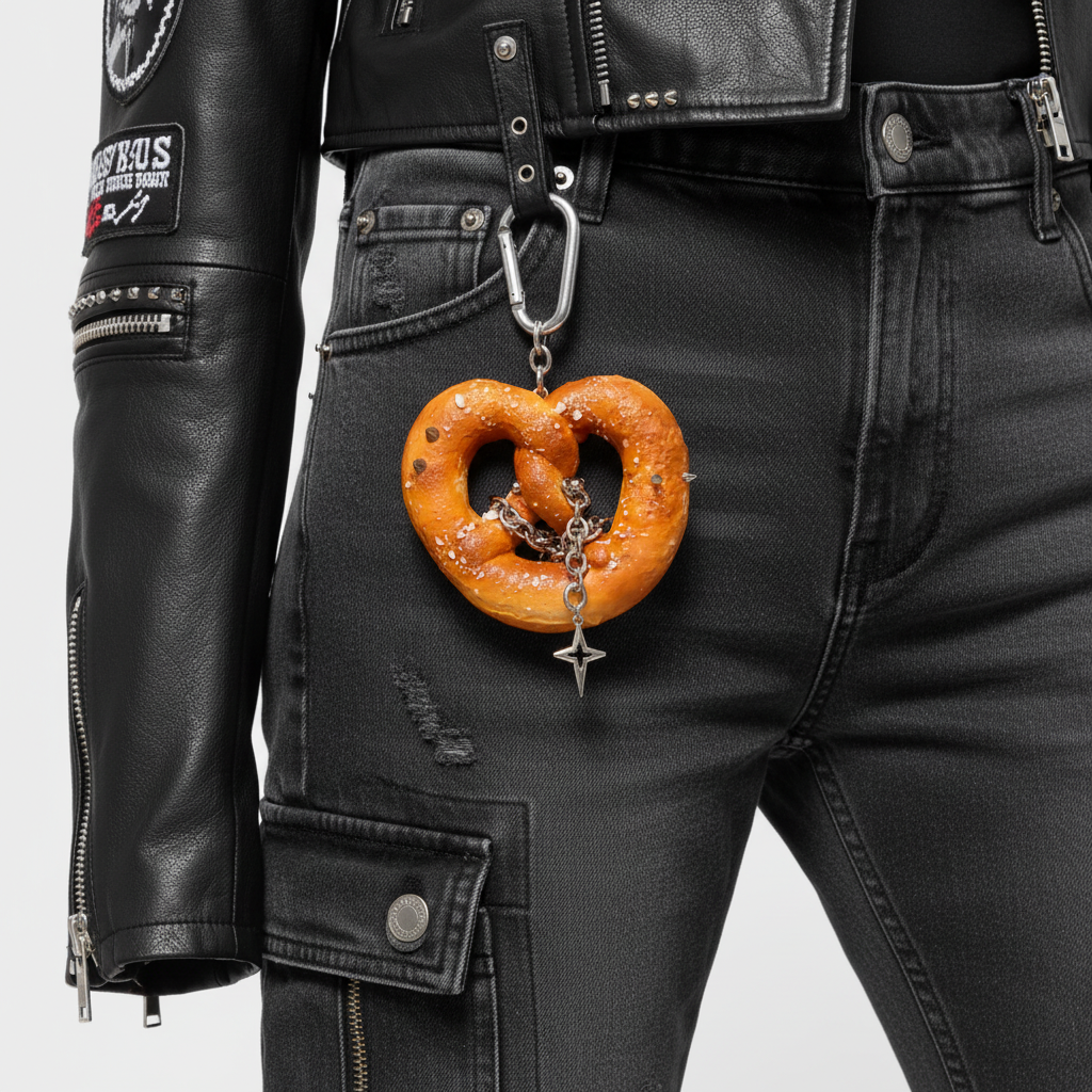 Breloque Bretzel Punk