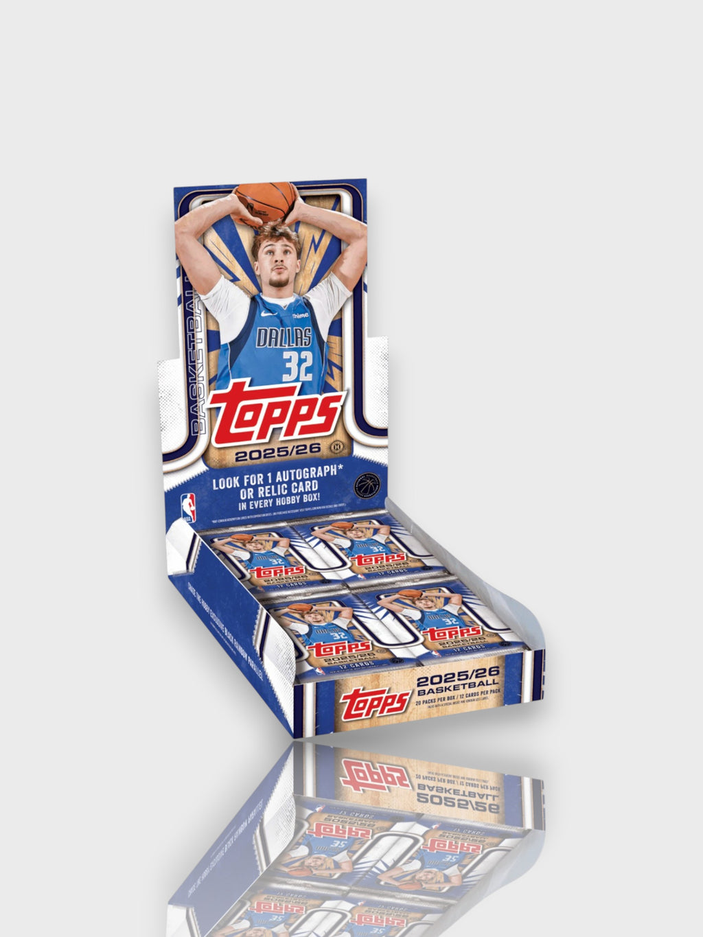2025-26_Topps_NBA_Basketball_Hobby_Box_20_packs_autographe_garanti
