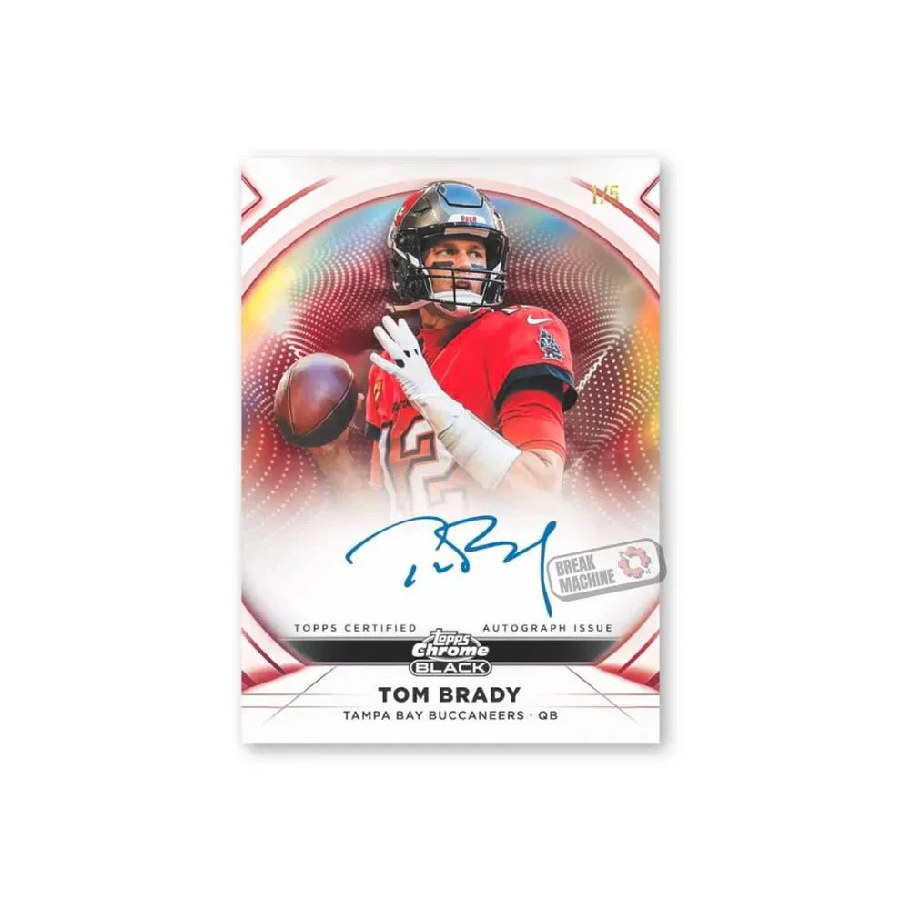 2025 Topps Chrome Black NFL Football - Hobby Box