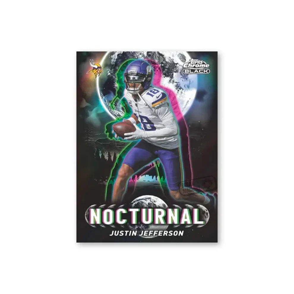 2025 Topps Chrome Black NFL Football - Hobby Box