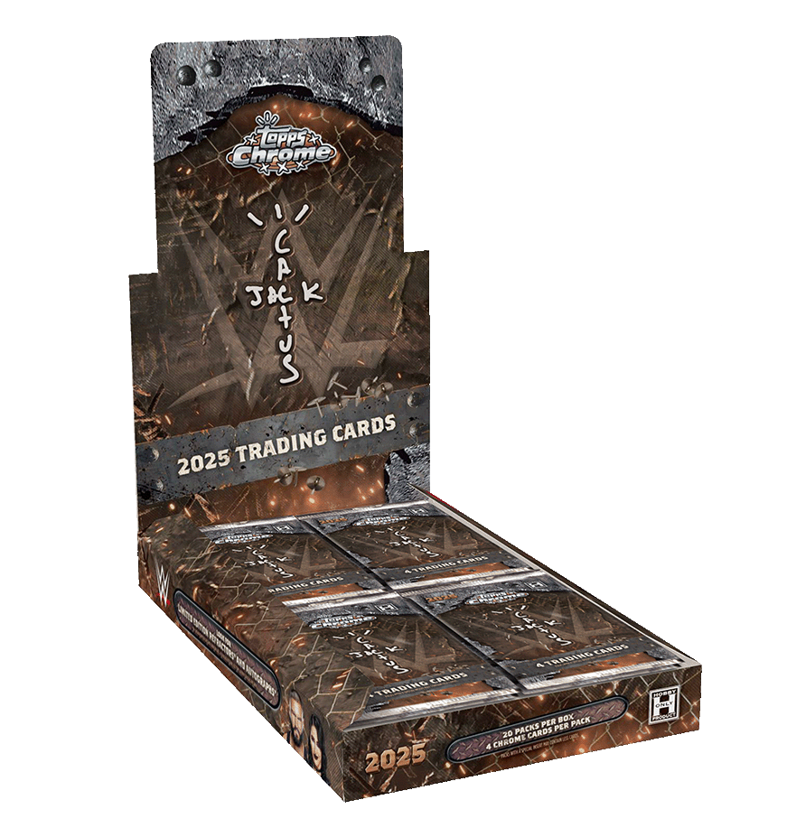 2025 Topps Chrome WWE x Cactus Jack Hobby Box