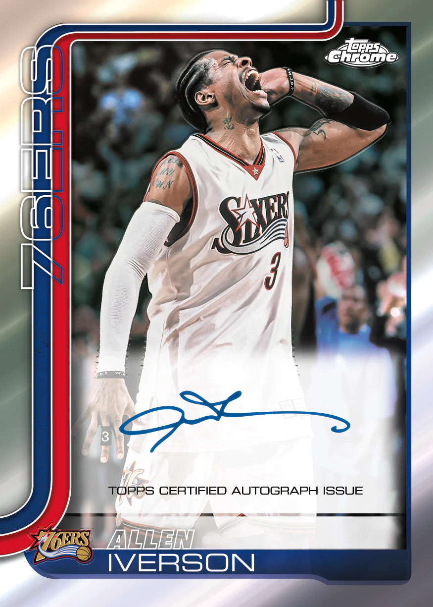 Topps Chrome Updates NBA Basketball 2025/26 Mega Box