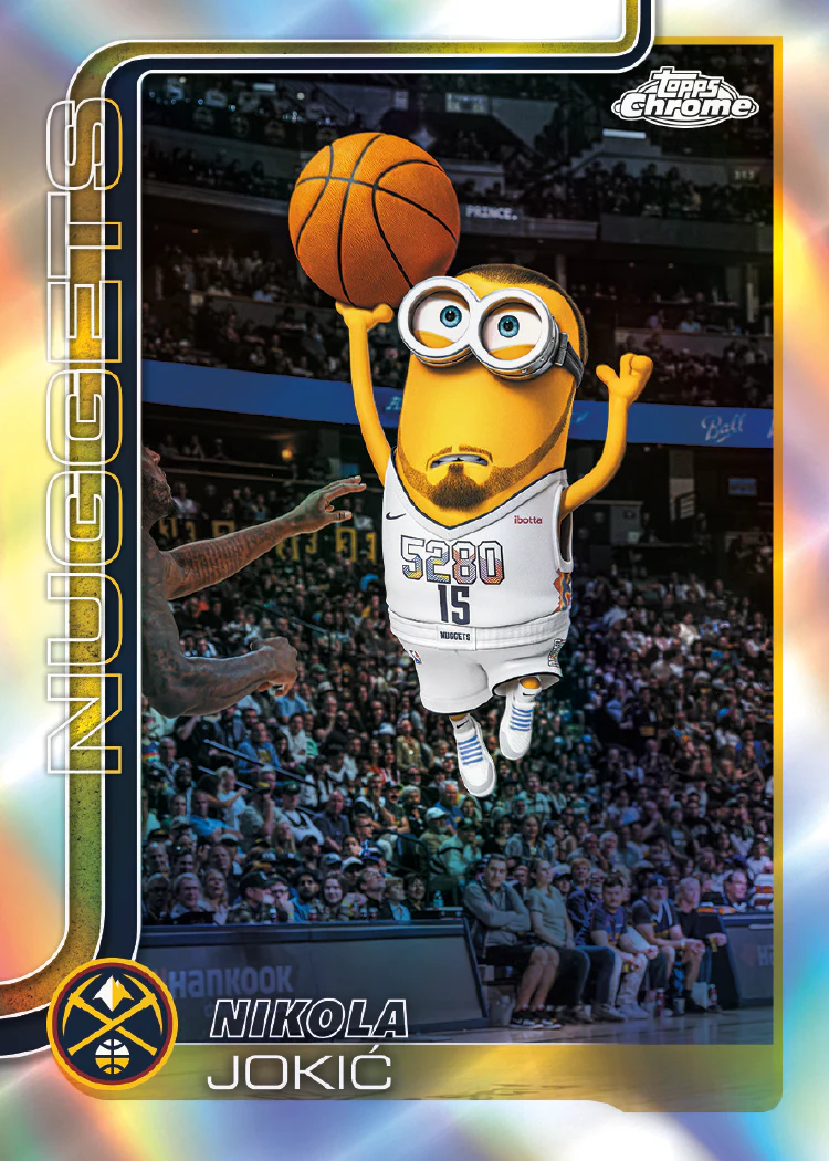 Topps Chrome Updates NBA Basketball 2025/26 Mega Box