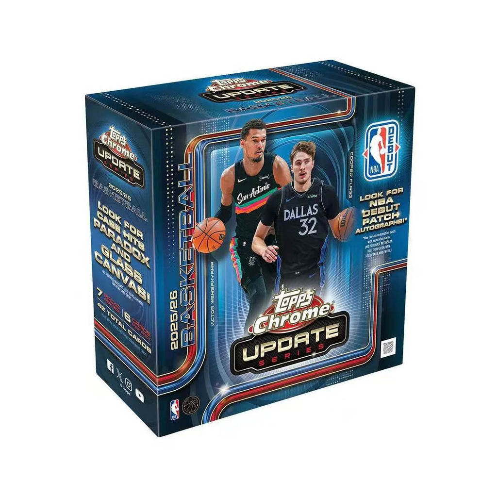 Topps Chrome Updates NBA Basketball 2025/26 Mega Box