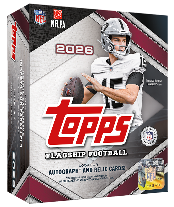2026 Topps Flagship Football – Mega Box
