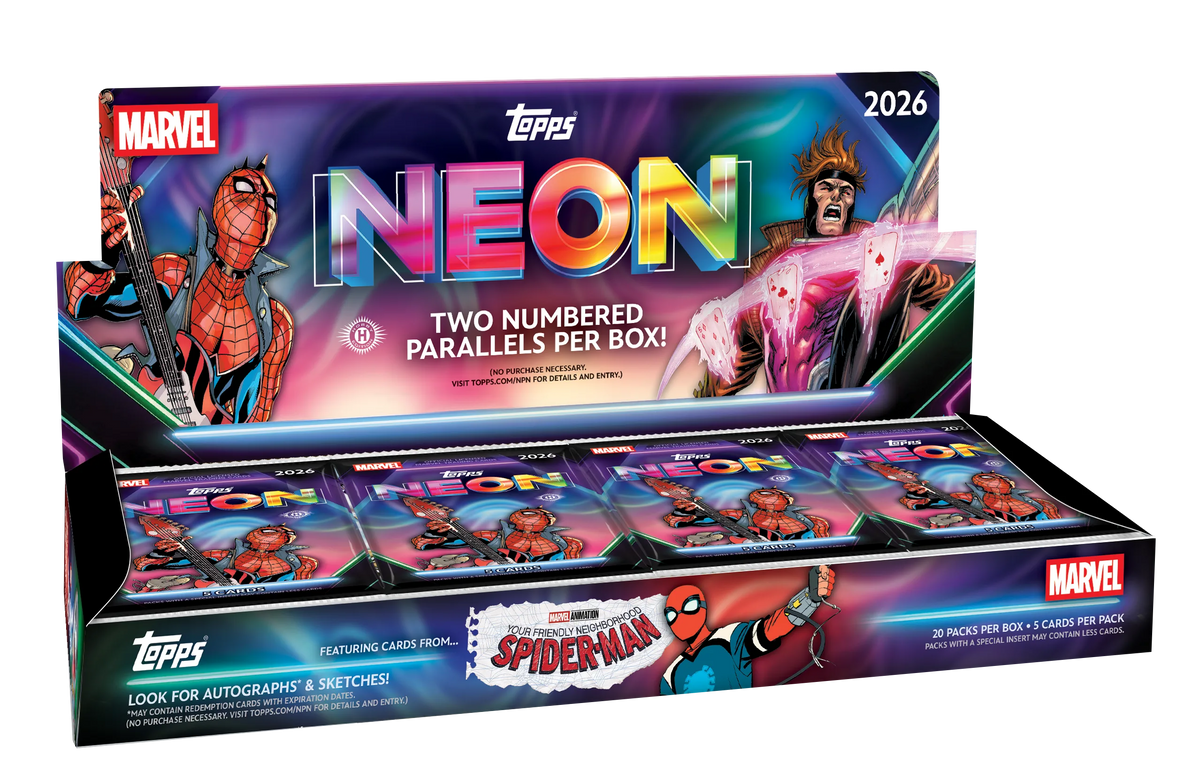 2026 Topps Marvel Neon Hobby Box