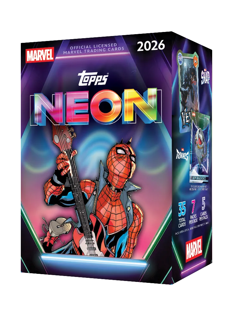 2026 Topps Neon Marvel - value Box