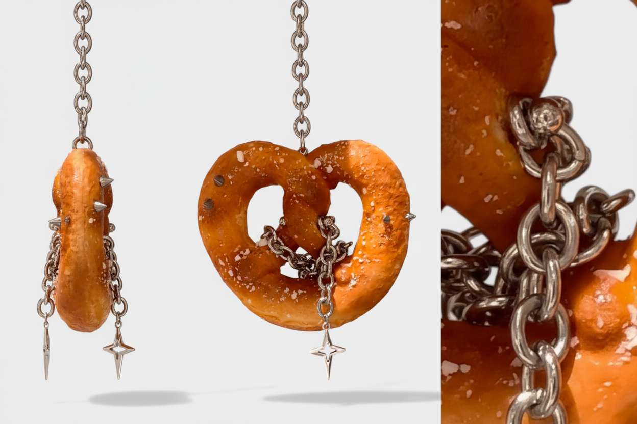 Breloque Bretzel Punk