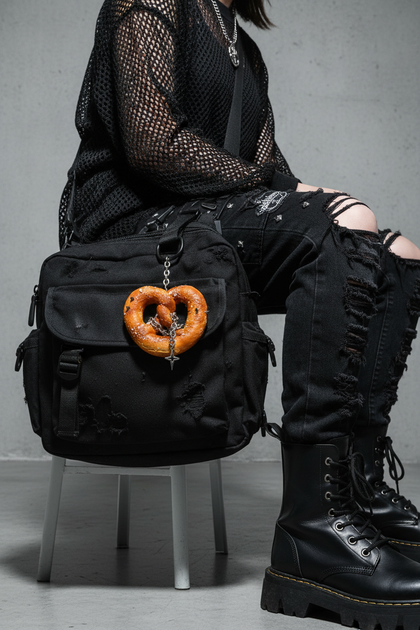 Breloque Bretzel Punk