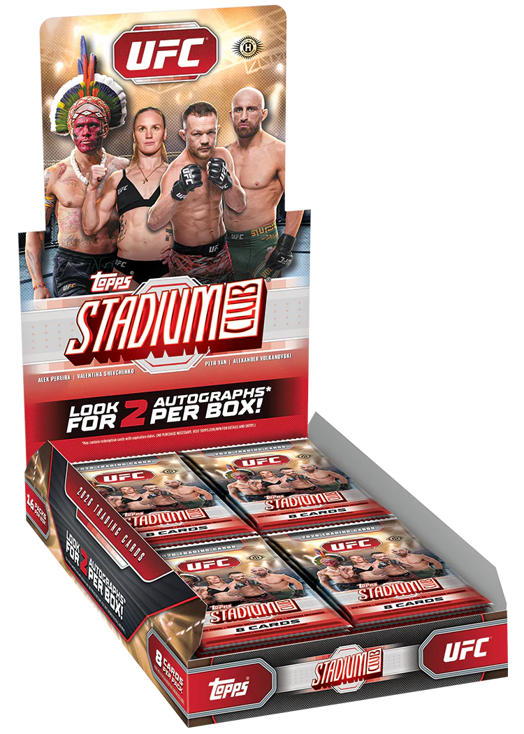 2026 Topps Stadium Club UFC Hobby Box
