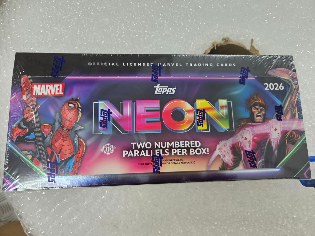 2026 Topps Marvel Neon Hobby Box