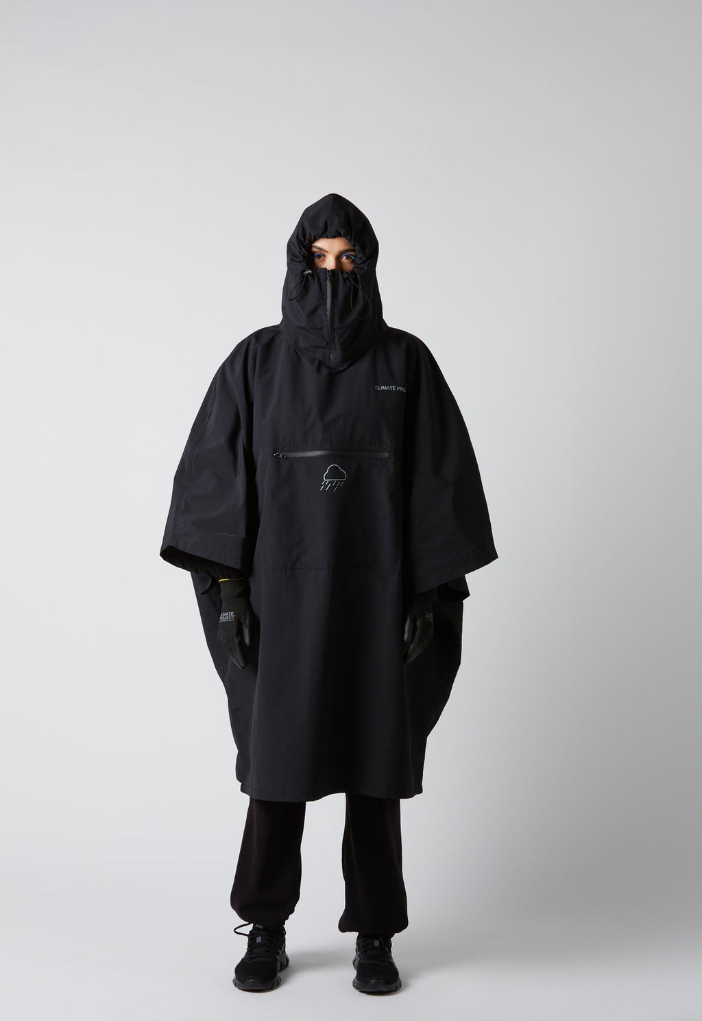 Urban Rain Poncho Balaclava Climate Project | Climate Project