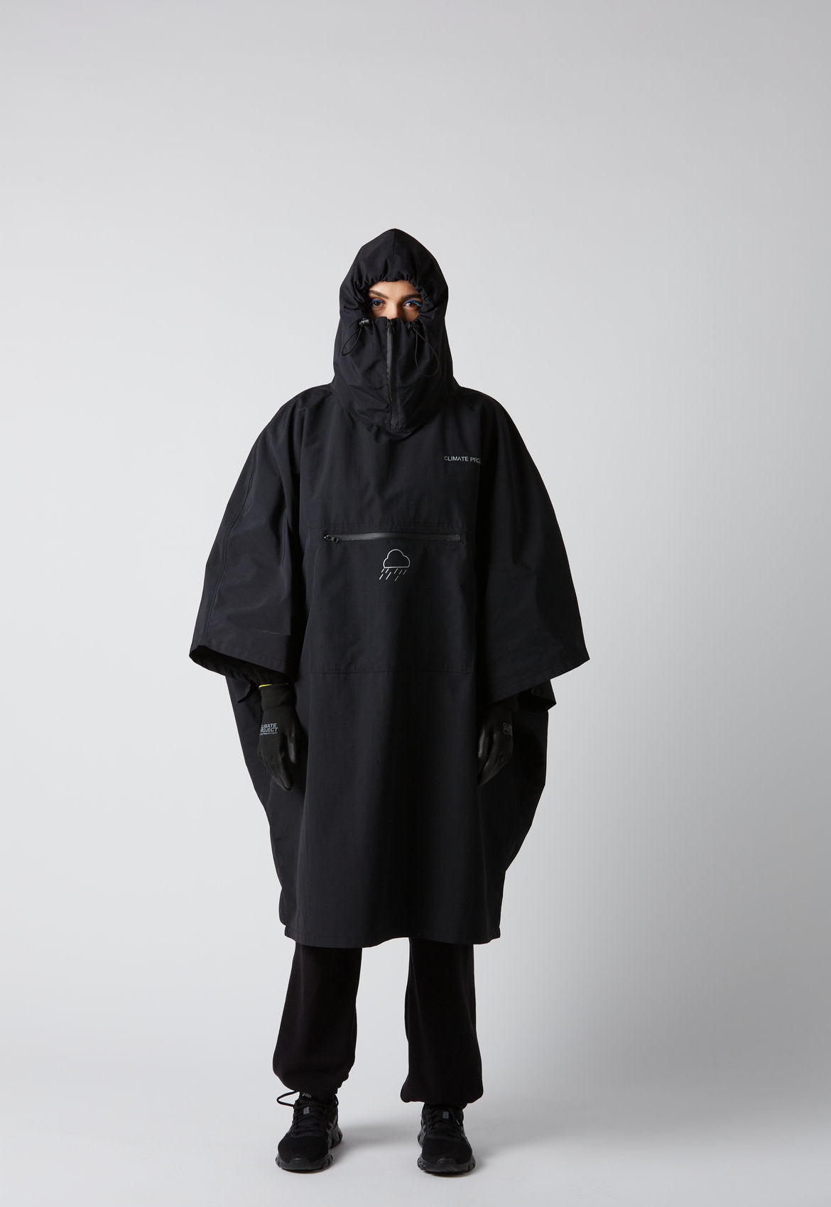 Urban Rain Poncho Balaclava Climate Project | Climate Project