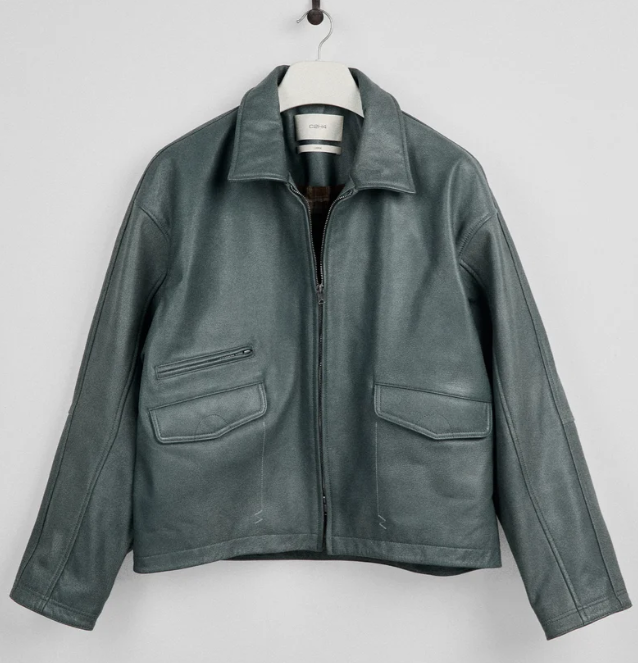 C2H4 Berghain Profile Leather Jacket