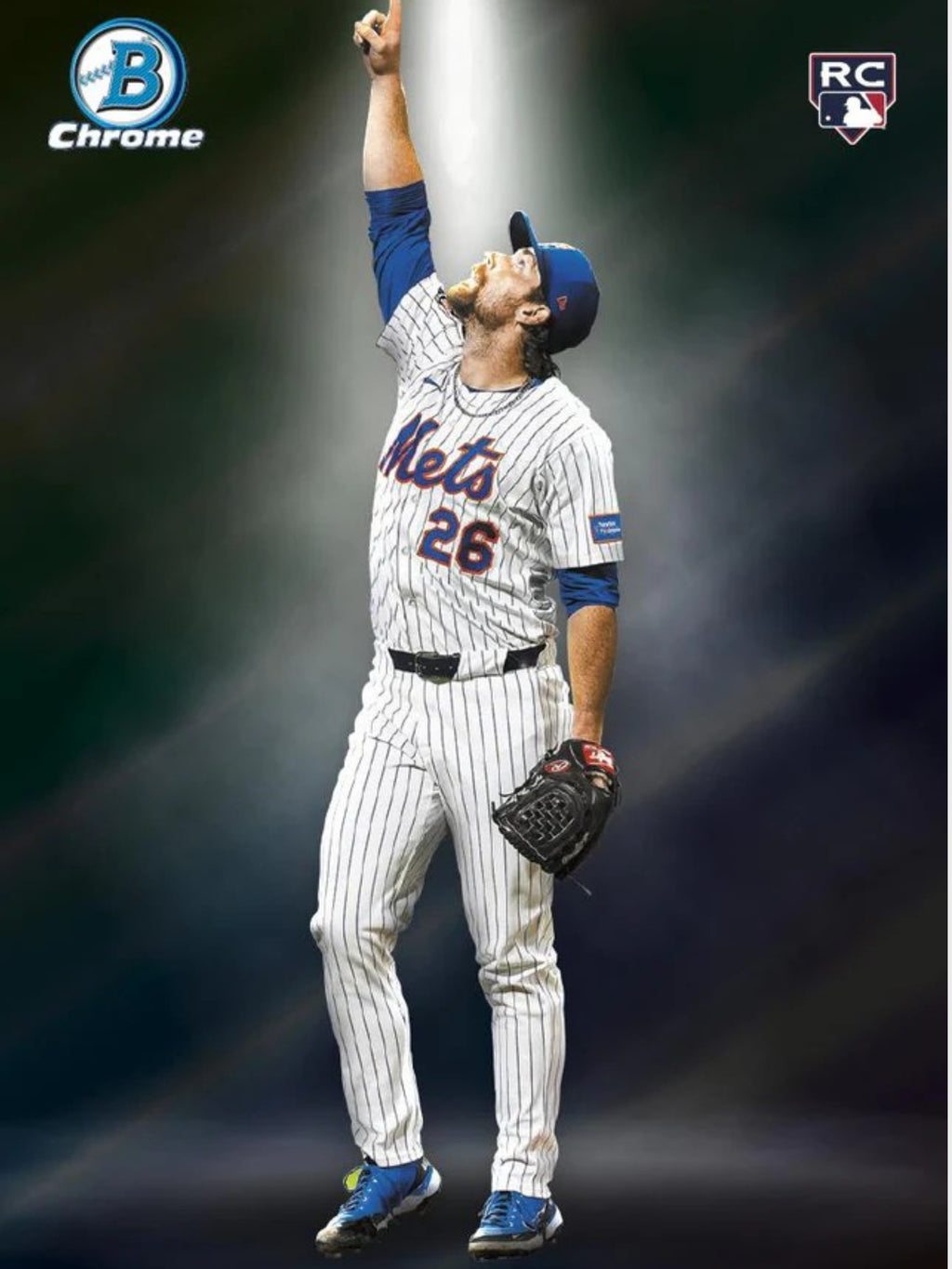 Bowman Baseball 2026 - Carte Bowman Chrome Rookie, New York Mets, saison 2026
