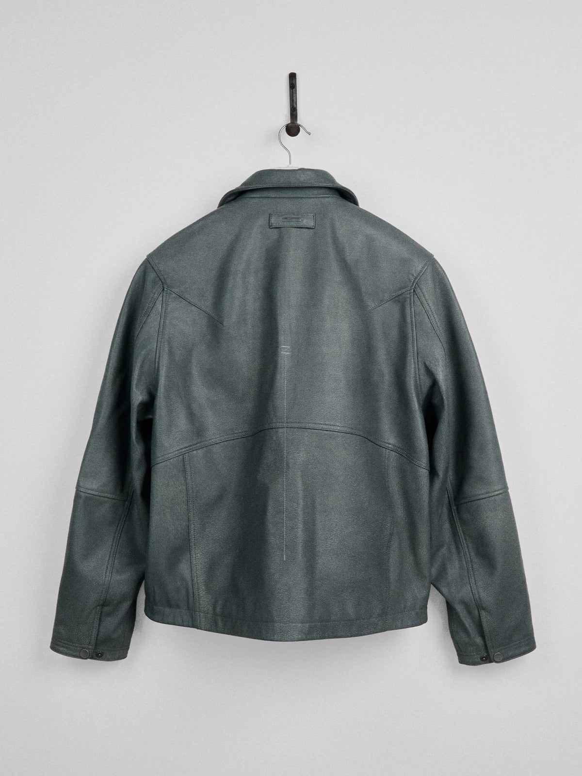 C2H4 Berghain Profile Leather Jacket