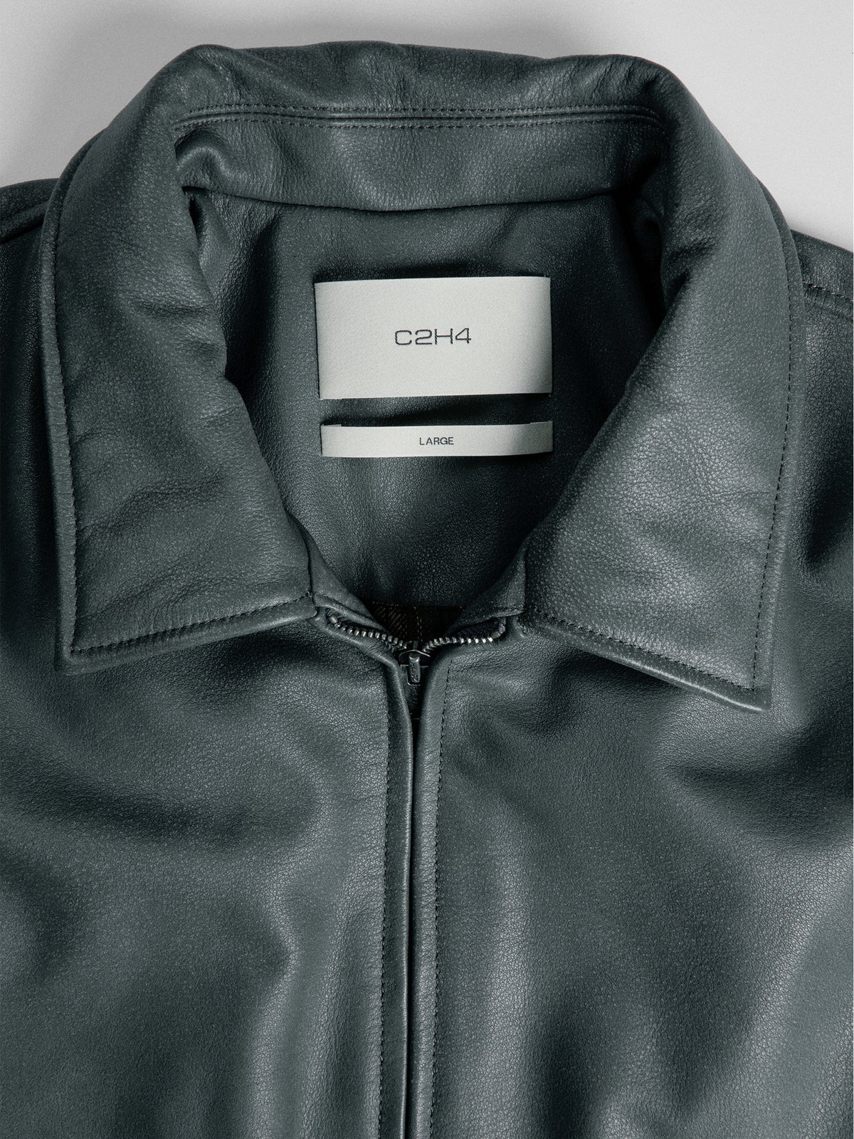 C2H4 Berghain Profile Leather Jacket