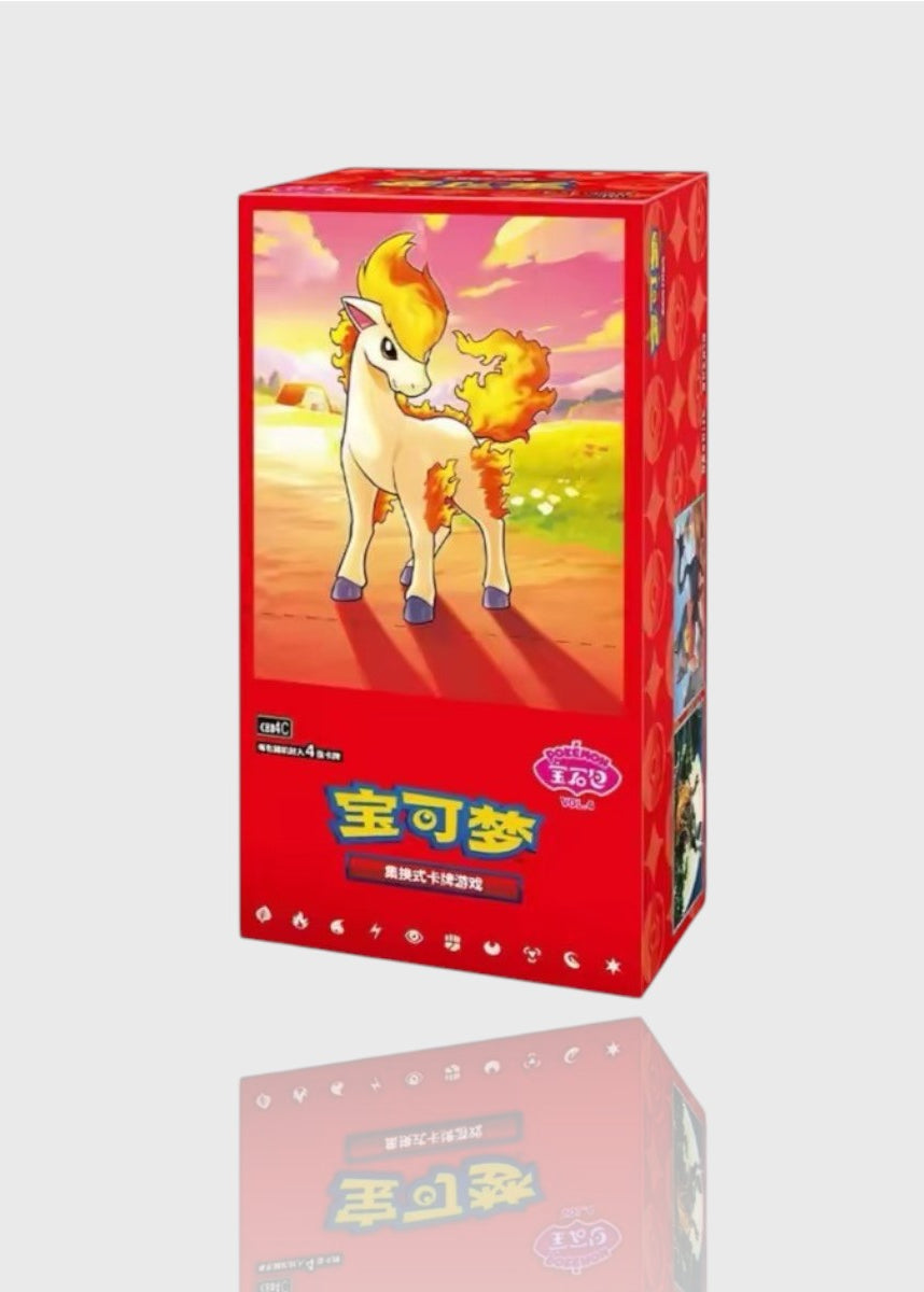 Pokémon GEM Pack Original Vol. 4 – Display Chinois Simplifié