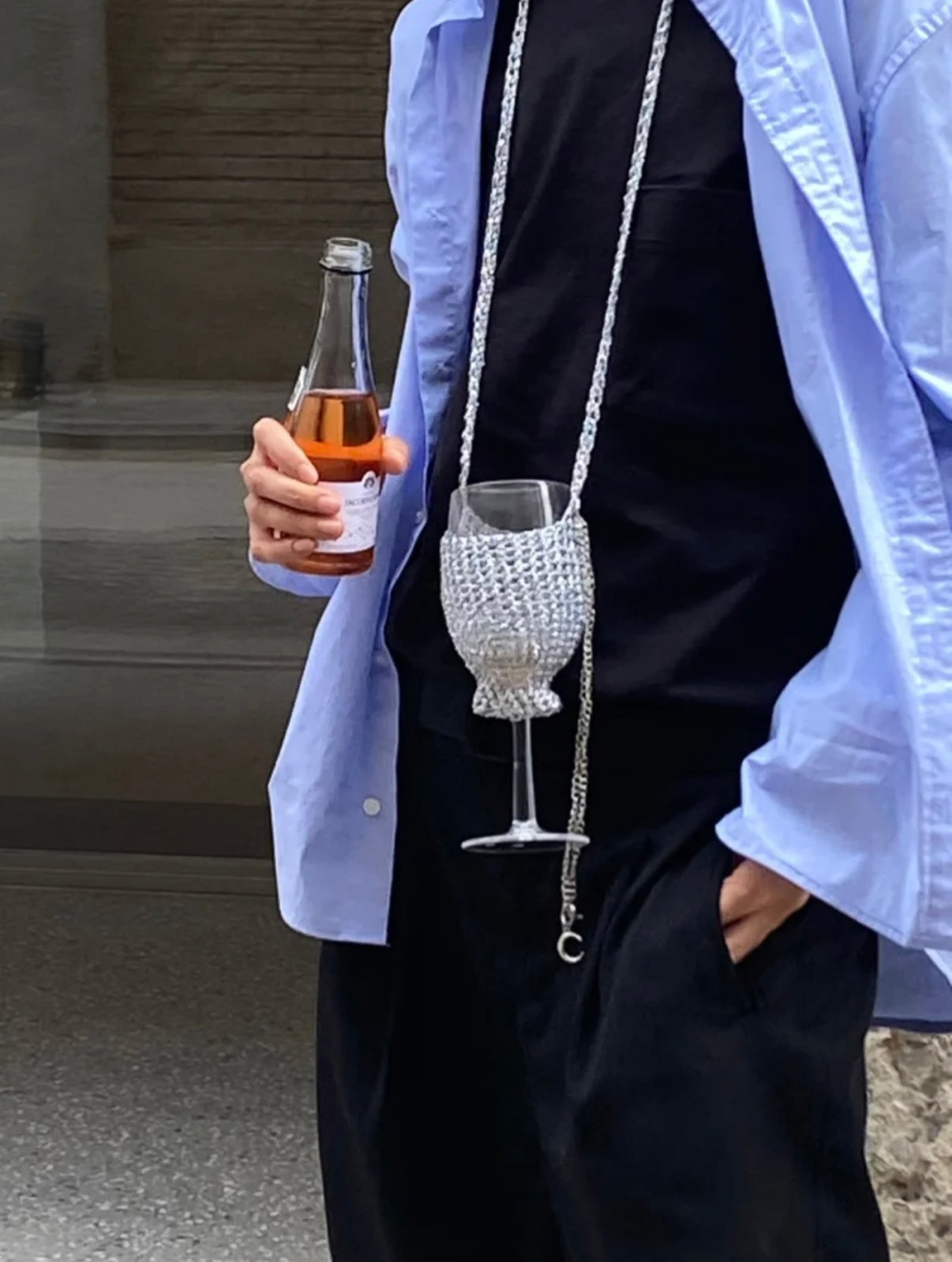 HINA HOKU 针织酒杯架