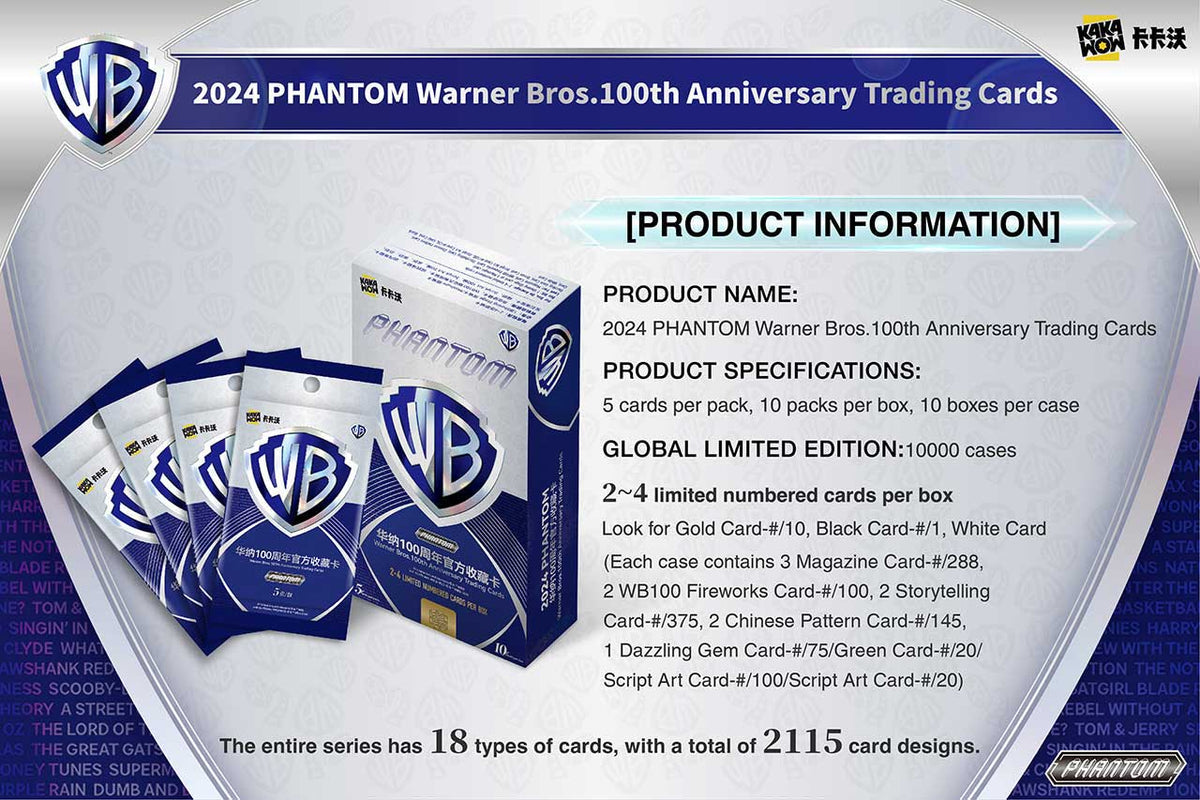 Kakawow Phantom Warner Bros 100th Anniversary
