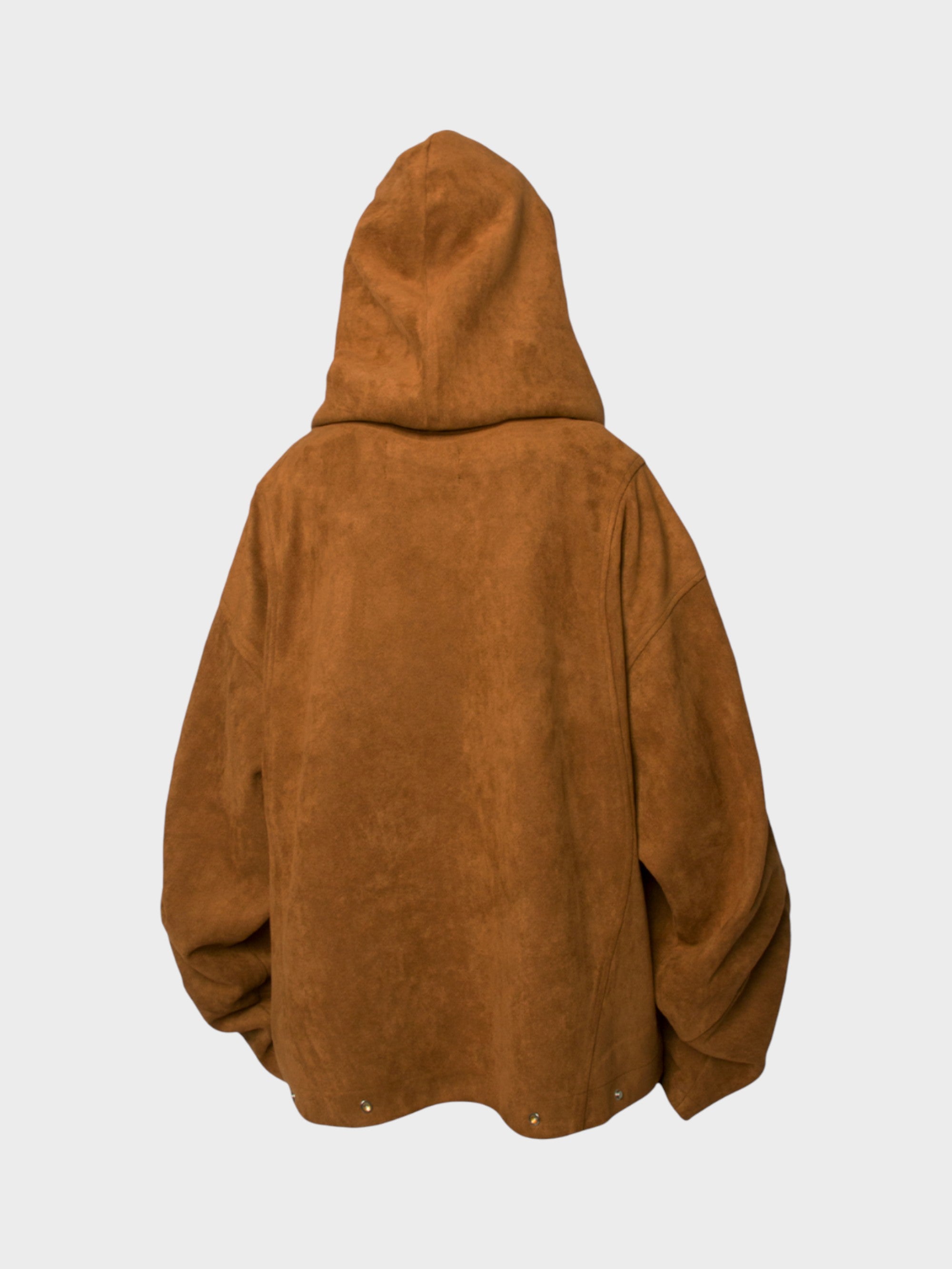 Veste Oversize Caramel à Capuche – Style Doux & Urbain