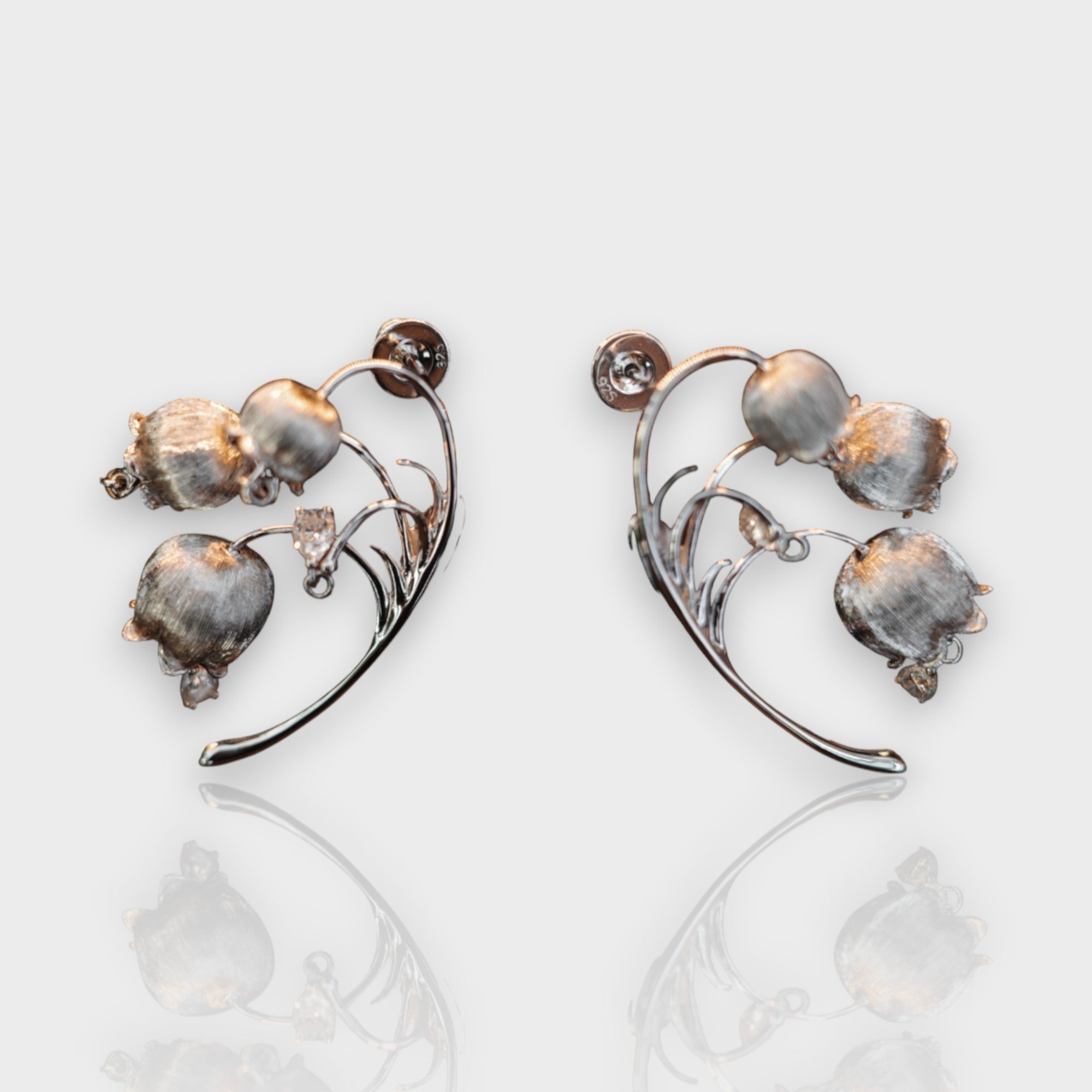 Koinjewerly-雨滴铃兰耳环