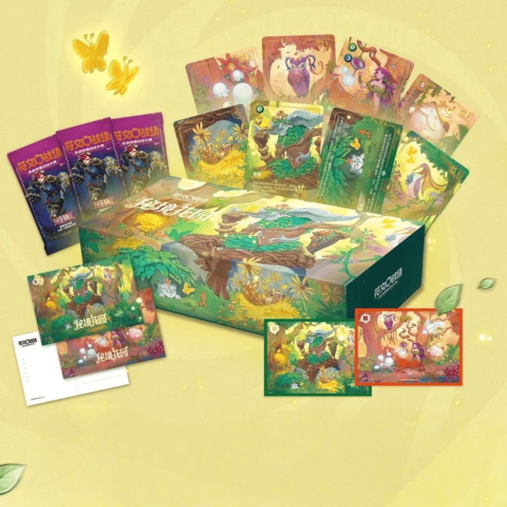 Riftbound – Coffret Édition Limitée Jardin Secret – League of Legends TCG – Version Chinoise