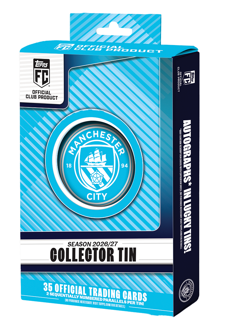 TOPPS Manchester City Collector Tin 2026-2027
