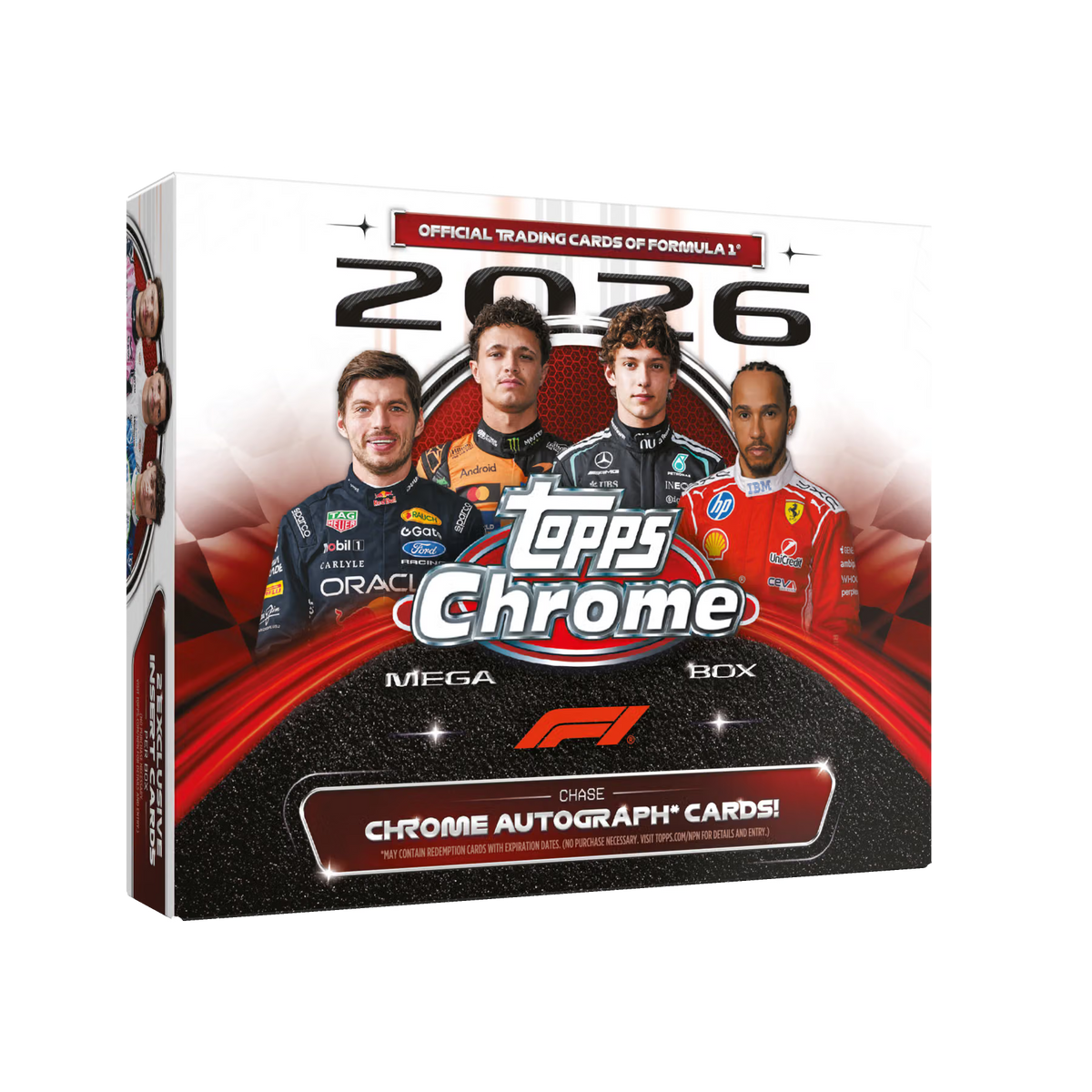 Topps Chrome Formula one 2026 Mega