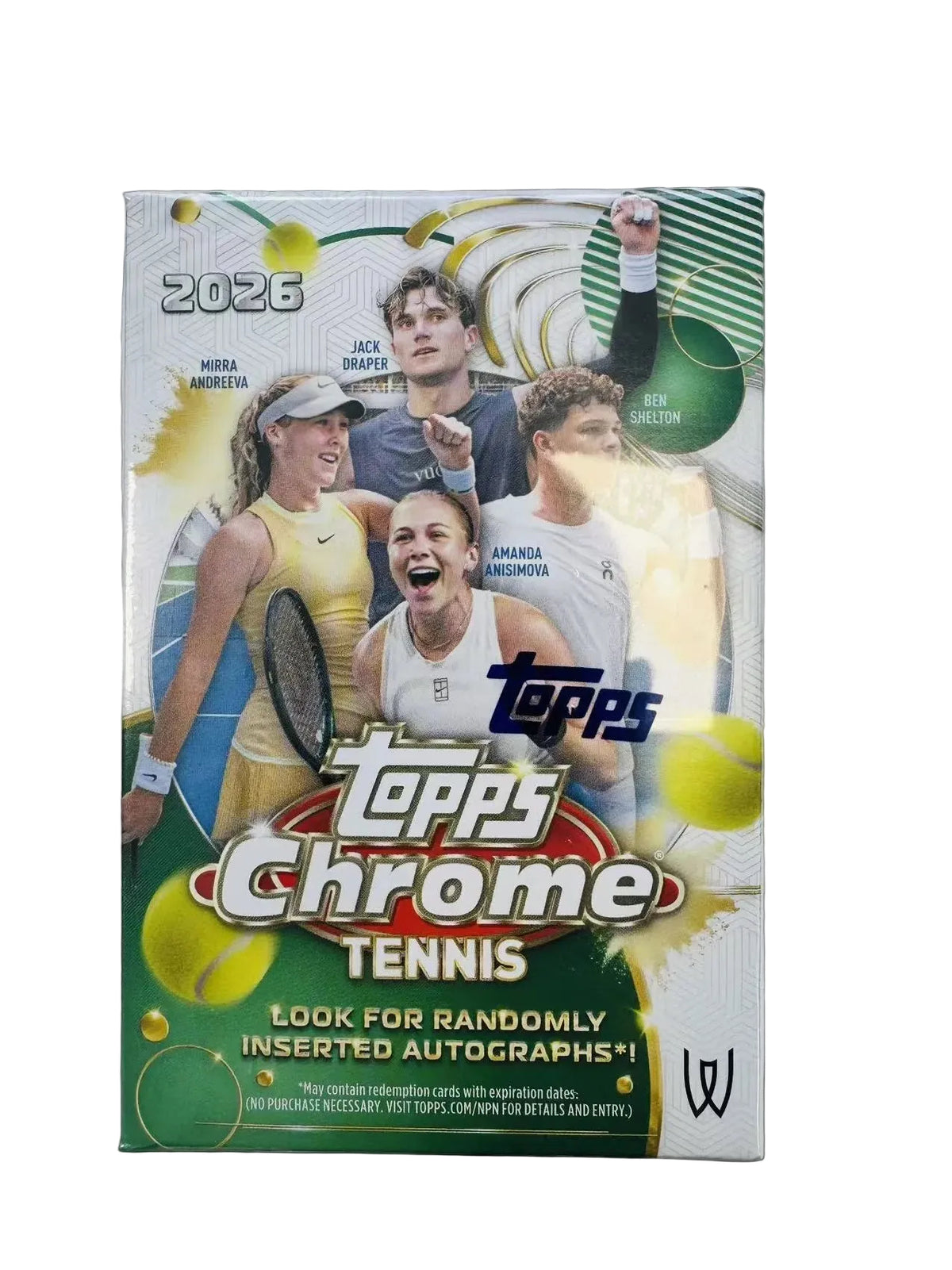 Topps Chrome Tennis Value Box