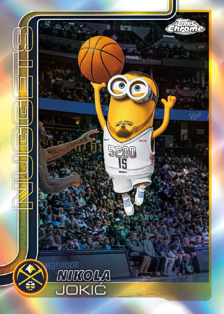 Topps Chrome Updates NBA Basketball 2025/26 Value Box