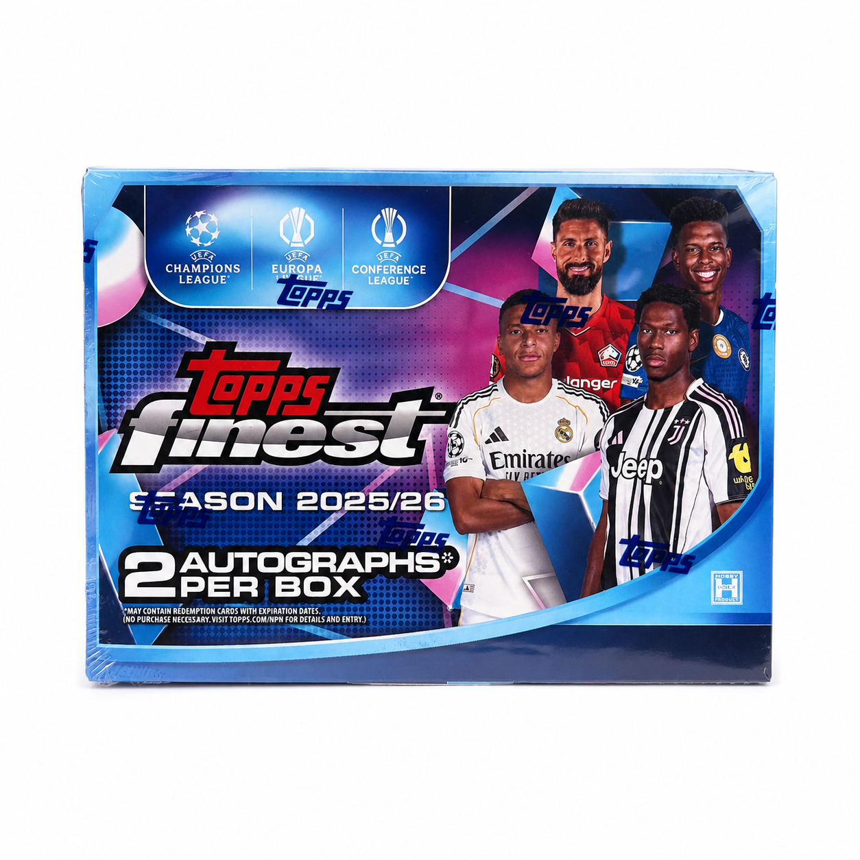 Topps Finest UEFA Club Competitions 2025/26 Hobby Box