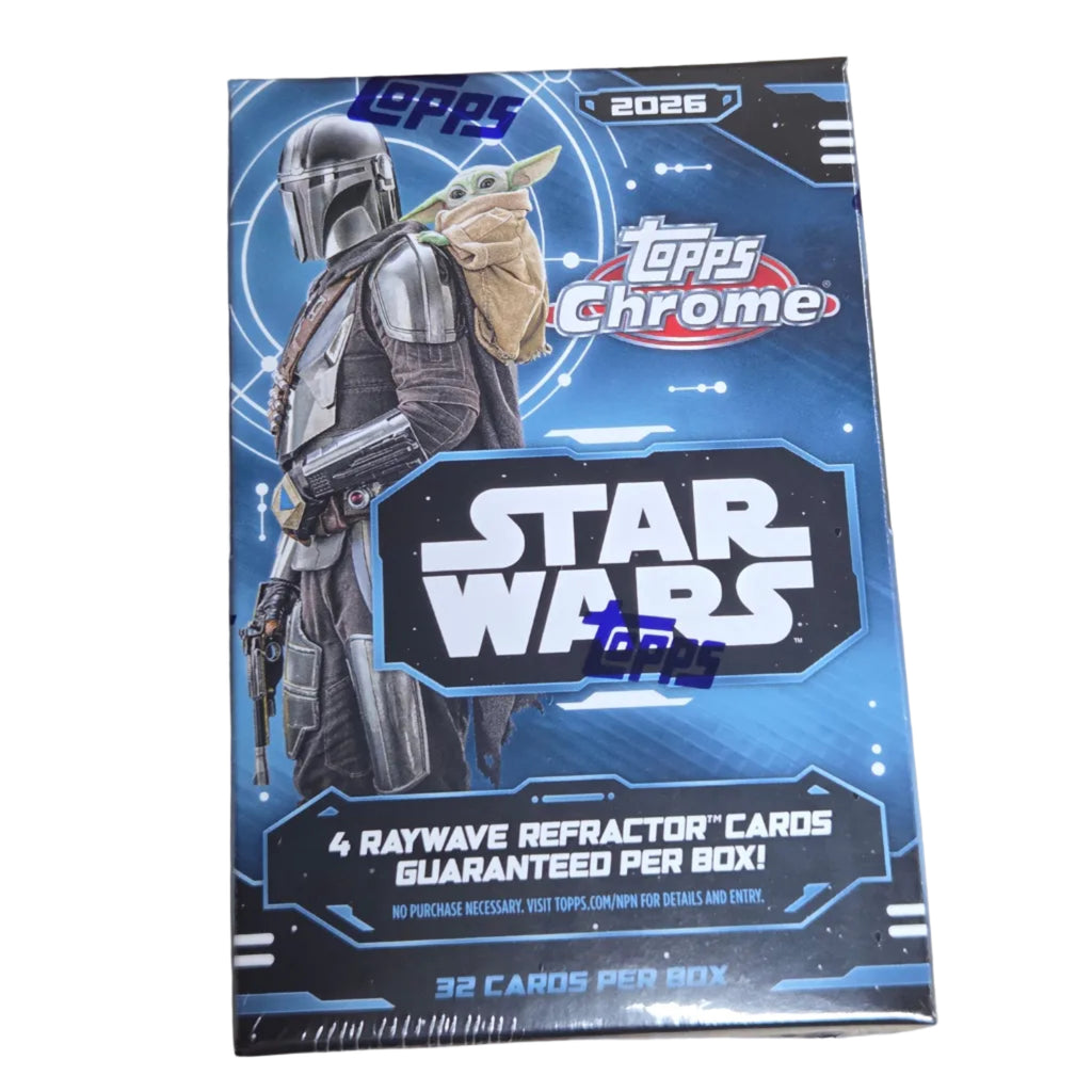 Topps star wars chrome 2026 value