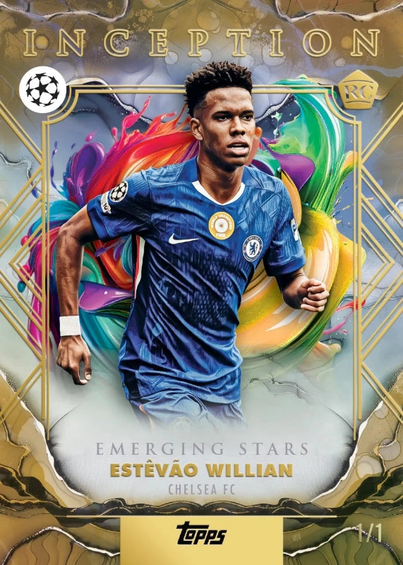 Topps Inception UEFA 2025/26 Hobby Box | Cartes Football