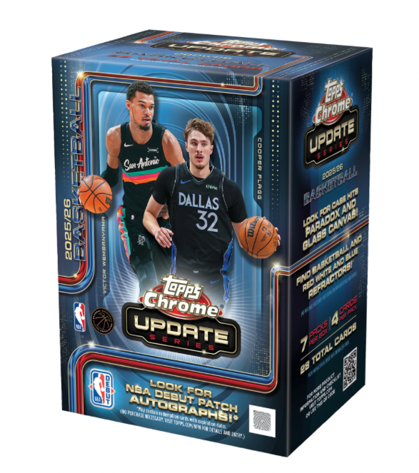 Topps Chrome Updates NBA Basketball 2025/26 Value Box