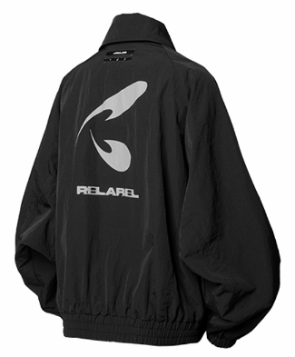 Veste à Manches Chauve-Souris et Imprimé au Dos Noir | RELABEL