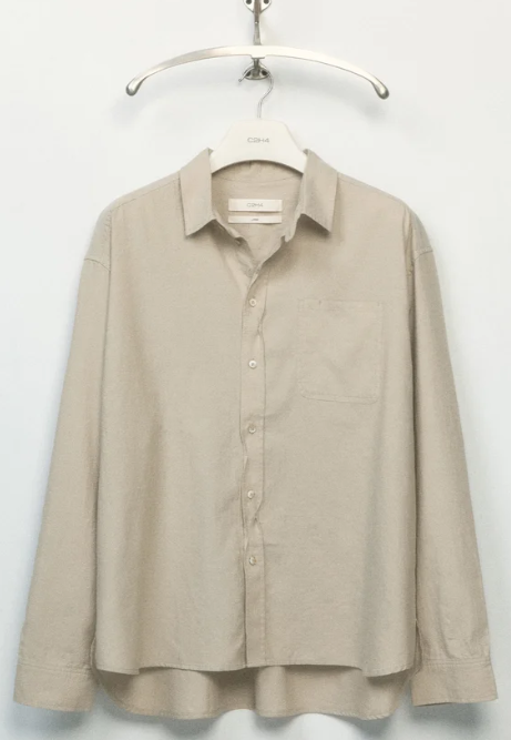 C2H4  Chemise froissée minimaliste Writer’s