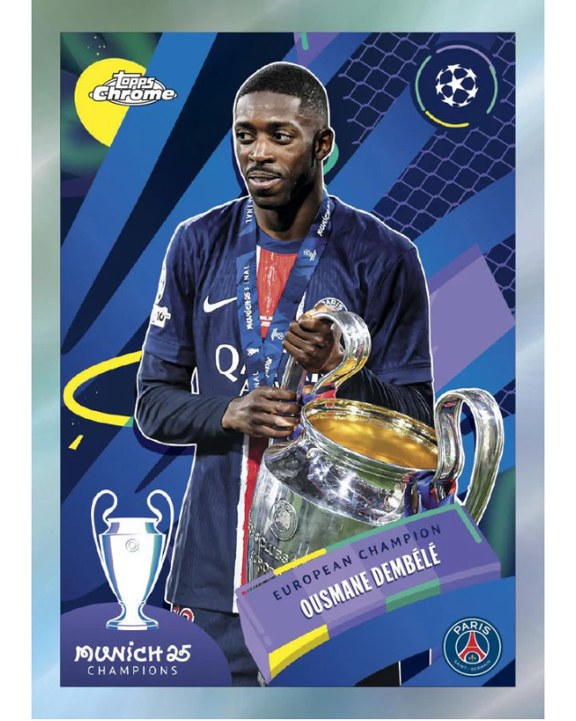 Carte à collectionner Chrome Topps UEFA Club Competitions 2025-26, Estêvão Willian insert Wonderkids rookie RC Chelsea