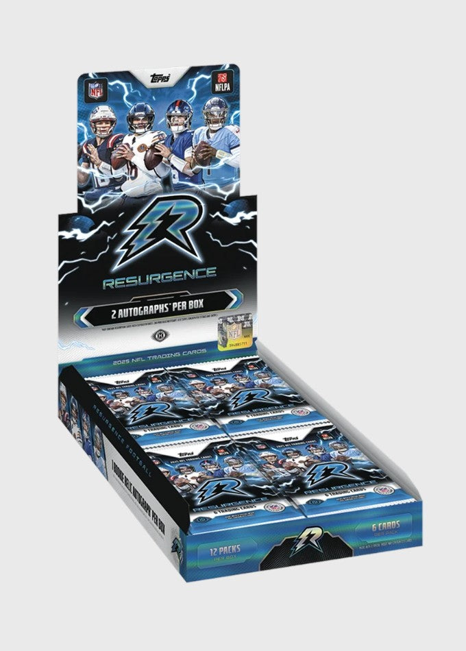 2025 Topps Resurgence Football - Hobby Box