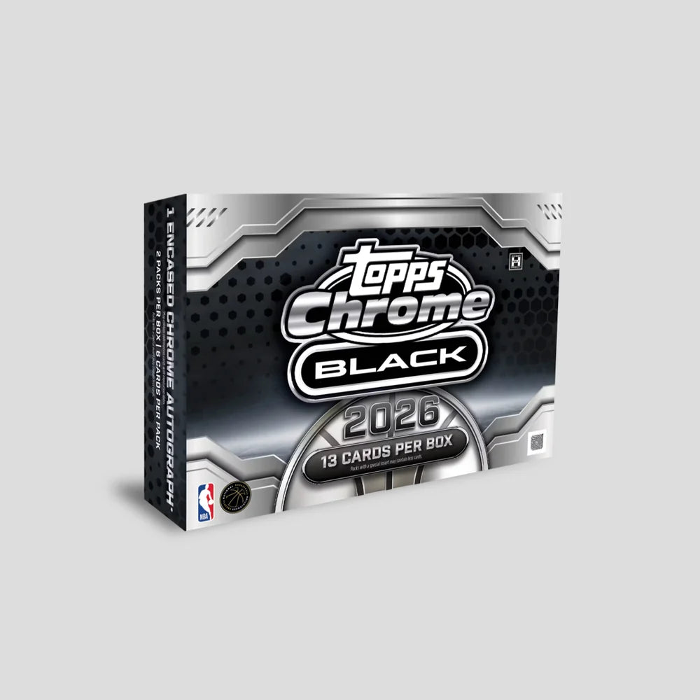 Topps NBA Chrome Black Basketball  Hobby Box
