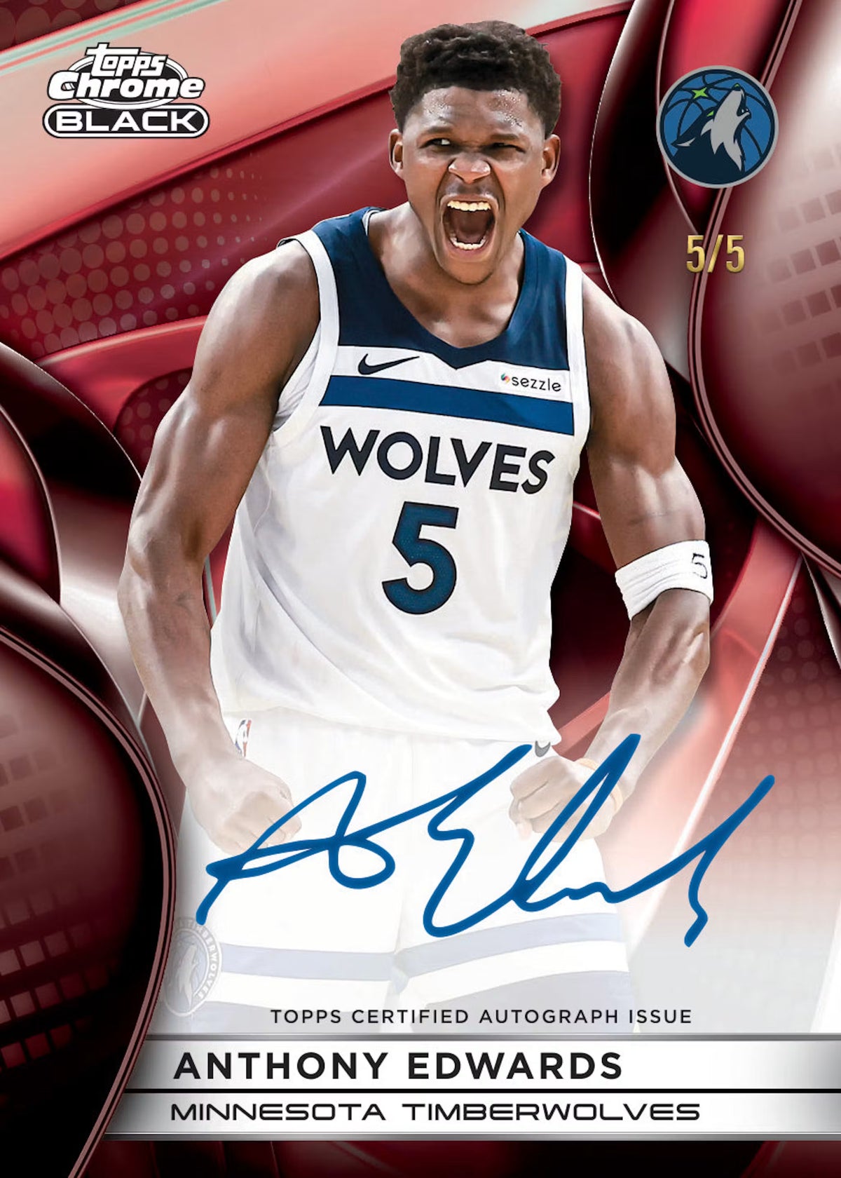 Topps NBA Chrome Black Basketball  Hobby Box