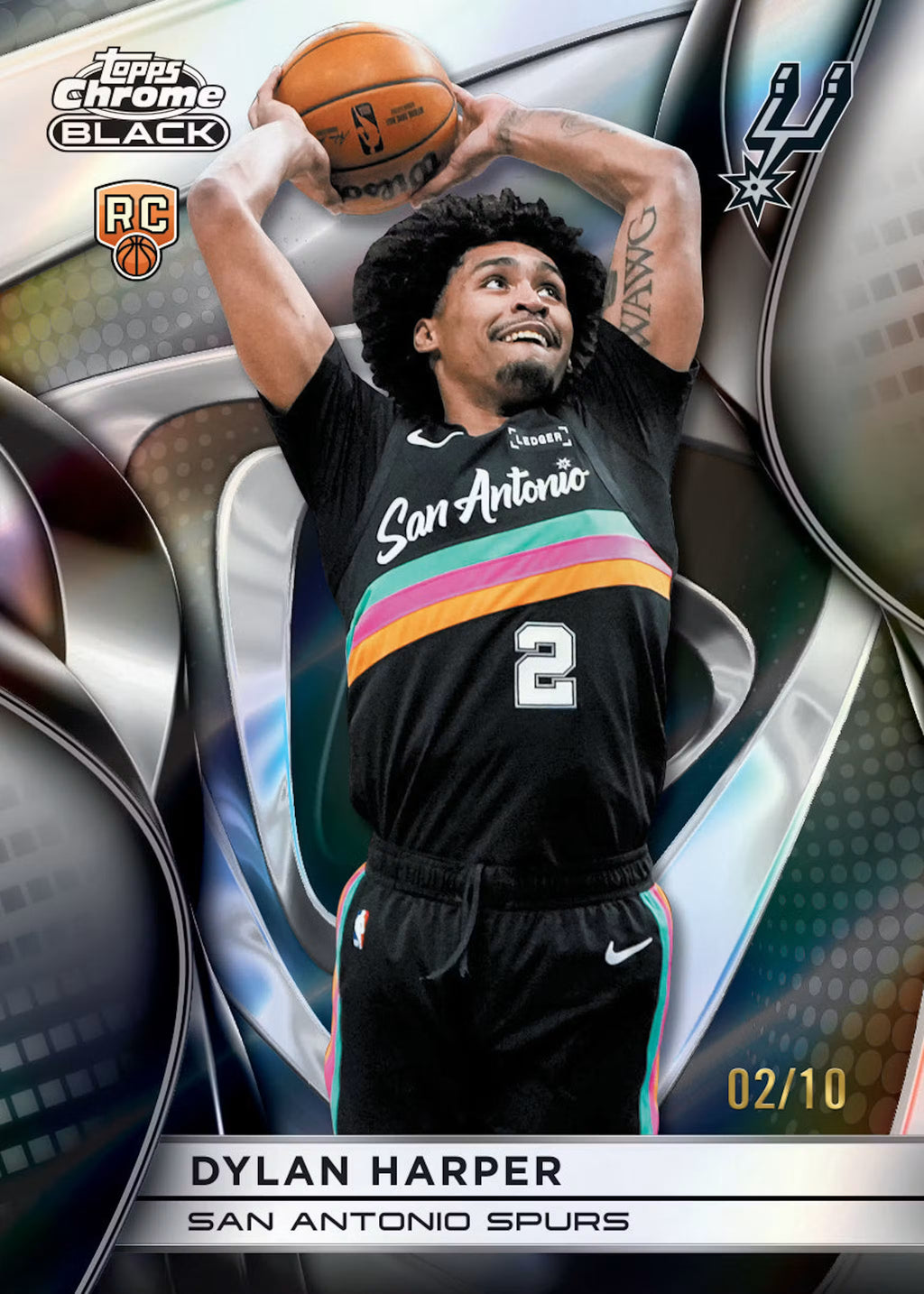 Topps NBA Chrome Black Basketball  Hobby Box