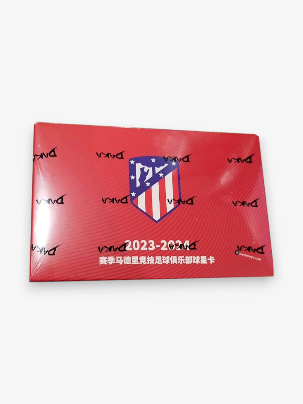 Hobby Box officiel DAKA Atlético de Madrid 2023-24, vue de dessus