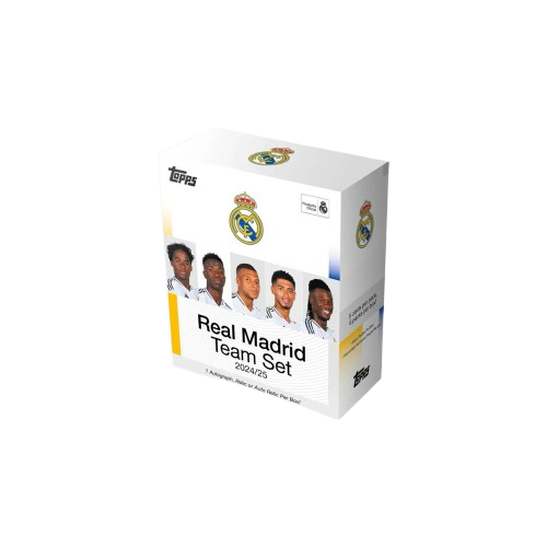 2024-25 Topps Soccer Real Madrid Team Set Box