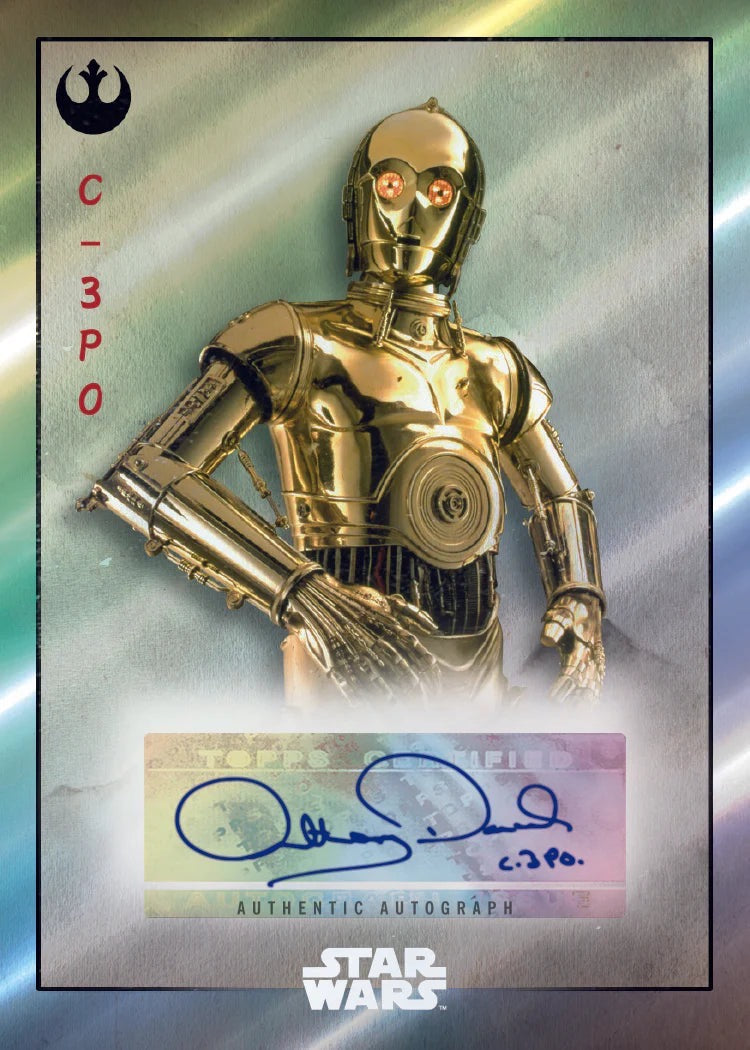 Topps Star Wars Meiyo 2025 hobby box design japonais exclusif avec motifs traditionnels, édition limitée, vue de trois quarts
